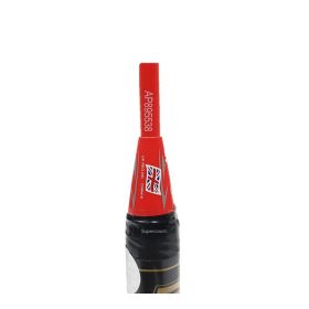 APACS Stern 78 Install P.M Duratec 66+Grip Original Badminton Racket (Free install string) - Black Red - Image 7