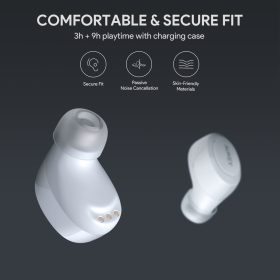 AUKEY EP-T16S TWS Airdots Latitude Headset Bluetooth 5.0 True Wireless Earbuds Headphone - White - Image 3