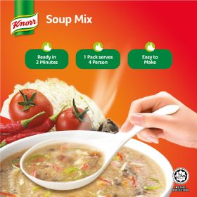 KNORR Hot & Sour Oriental Instant Soup 62g - Image 3