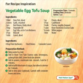 KNORR Seasoning Cube Anchovies Ikan Bilis 6 Cubes 60g - Image 3