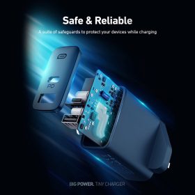 AUKEY PA-F3S 32W Swift Series PD USB C Wall Charger - Black - Image 4