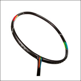 APACS Stern 28 (No String) Original Badminton Racket - Black Orange - Image 3