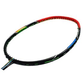 APACS Stern 78 Install P.M Duratec 66+Grip Original Badminton Racket (Free install string) - Black Red - Image 2