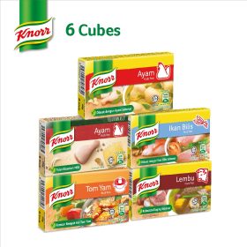KNORR Seasoning Cube Anchovies Ikan Bilis 6 Cubes 60g - Image 5