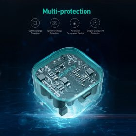 AUKEY PA-Y25 20W Power Delivery PD 3.0 USB C Mini Charger 20W USB-C Nano fast Chargers for iPhone 11/ 12 /13 Pro Max - White - Image 5