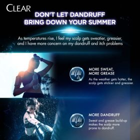 CLEAR Extra Strength Anti-Dandruff Shampoo 610ml - Image 7