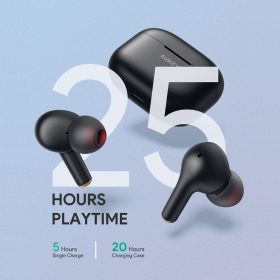 AUKEY EP-T27 True Wireless Earbuds TWS Bluetooth 5 earphone with aptX Deep Bass CVC 8.0 Noise Reduction IPX7 Waterproof - Black - Image 3