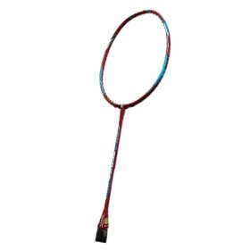 APACS Feather Weight 55 (No String) Original Badminton Racket - Red Glo - Image 3