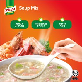 KNORR Seafood Oriental Instant Soup 37g - Image 3