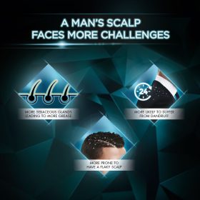 CLEAR MEN Scalp Therapy Micellar Anti-Dandruff Energizing Shampoo 380ml - Image 4