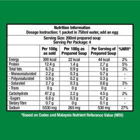 KNORR Seafood Oriental Instant Soup 37g - Image 7