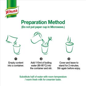 KNORR Cup Mashed Potato Chicken 26g - Image 6