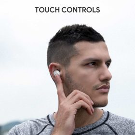 AUKEY EP-T16S TWS Airdots Latitude Headset Bluetooth 5.0 True Wireless Earbuds Headphone - White - Image 7