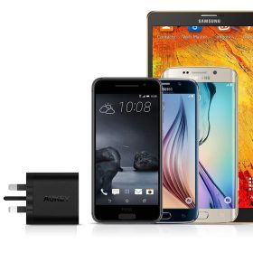 AUKEY PA-T9 Turbo Charger with Quick Charge 3.0 Portable Charger - 3Pin (19.5W) - Black - Image 7