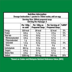 KNORR Chicken & Mushroom Oriental Instant Soup 43g - Image 7