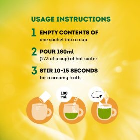 LIPTON Milk Tea 3-in-1 Matcha Green Tea 12 sticks - Image 3