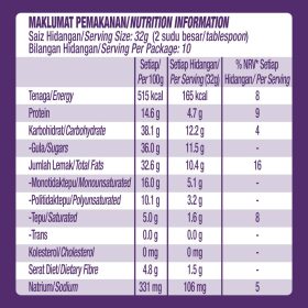 LADY'S CHOICE Grape Stripes Peanut Butter 350g - Image 6