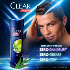 CLEAR MEN Cooling Itch Control Anti-Dandruff Shampoo 315ml - Image 3