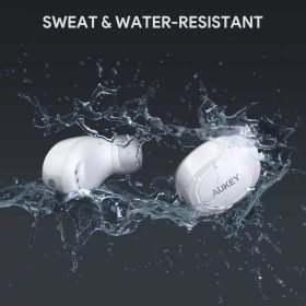 AUKEY EP-T16S TWS Airdots Latitude Headset Bluetooth 5.0 True Wireless Earbuds Headphone - White - Image 4