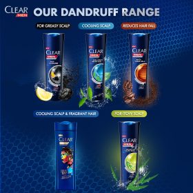 CLEAR MEN Shampoo Deep Cleanse Anti-Dandruff 315ml - Image 5