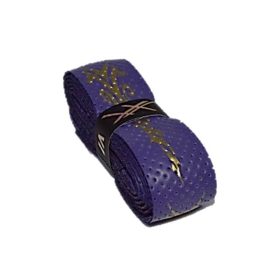 MAXI (Taiwan) Branded Tattoo Replacement PU Badminton Grip - Purple Gold