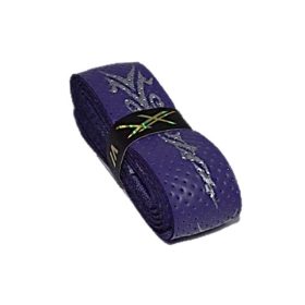 MAXI (Taiwan) Branded Tattoo Replacement PU Badminton Grip - Purple Silver
