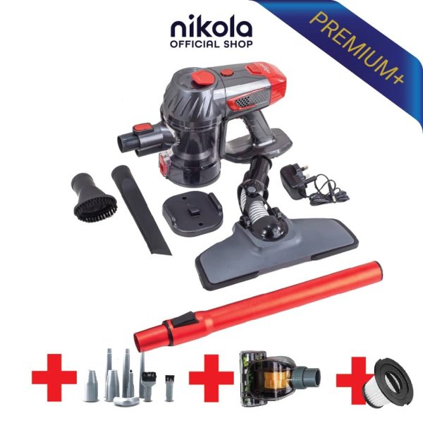 NIKOLA K7P Cordless Vacuum Cleaner Cyclone Plus - Premium + Extra Filter