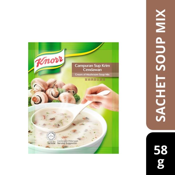 KNORR Cream of Mushroom Oriental Instant Soup 58g
