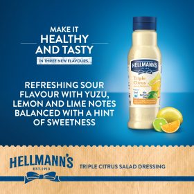 HELLMANN’S​ Salad Dressing​ Triple Citrus 210ml​ - Image 6
