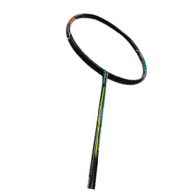 APACS Stern 28 (No String) Original Badminton Racket - Black Orange - Image 4