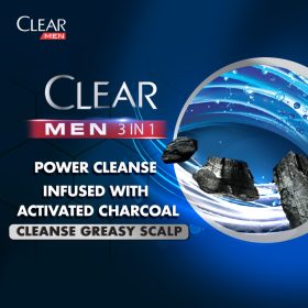 CLEAR MEN 3 in1 Body Wash & Shampoo Active Clean 618ml - Image 7
