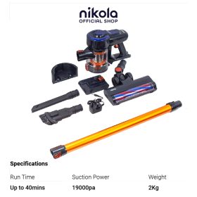 NIKOLA S50 Bendable Cordless Vacuum Cleaner Cyclone Plus - Premium - Image 4