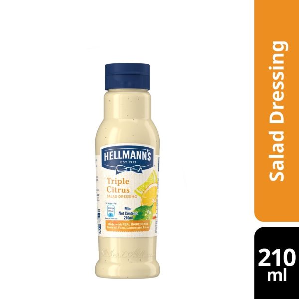 HELLMANN’S​ Salad Dressing​ Triple Citrus 210ml​