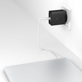 AUKEY PA-Y7 AMP Duo Power Delivery 3.0 USB C 1+2 Port Turbo Charger (29W) - Black - Image 6