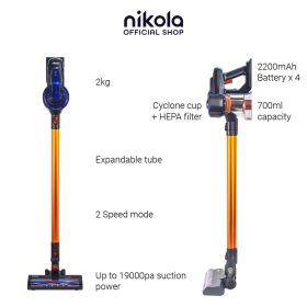 NIKOLA S50 Bendable Cordless Vacuum Cleaner Cyclone Plus - Premium - Image 3