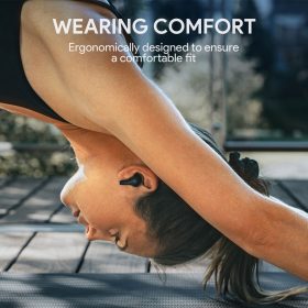 AUKEY EP-T27 True Wireless Earbuds TWS Bluetooth 5 earphone with aptX Deep Bass CVC 8.0 Noise Reduction IPX7 Waterproof - Black - Image 7