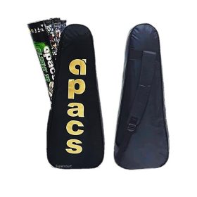 APACS 1-Zip Backpack Strap Badminton Bag (Medium) - Gold - Image 3