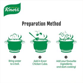 KNORR Seasoning Cube Chicken 12 Cubes 120g - Image 6