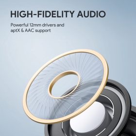 AUKEY EP-T32 Wireless Charging Earbuds Elevation Over-Ear IPX8 with CVC 8.0 - Black - Image 5