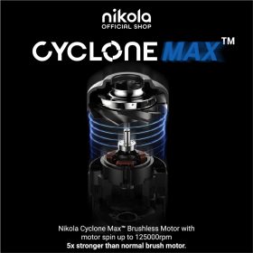 NIKOLA X50 Cordless Vacuum Cleaner Brushless Motor Cyclone Max EasyMove - Standard - Image 10