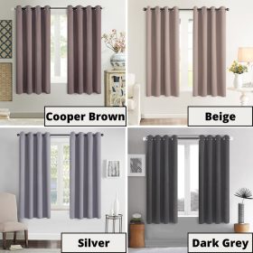 BOVINO Ring Eyelet / Hook Blackout Curtain UV Protection Curtain Grommet Top French Pleat Hook Ring - Dark Grey - Image 8