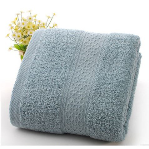 100% Cotton 500gms Adult Size Cotton Bath Towel - Grey
