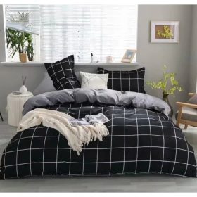 Premium Cotton 2 in 1 Single Size Fitted Bedsheet - S79