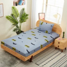 Premium Cotton 2 in 1 Single Size Fitted Bedsheet - S7