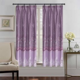(Ready Stock) Hook Type Modern Curtain Semi Blackout Door Curtain - 108 - Image 1