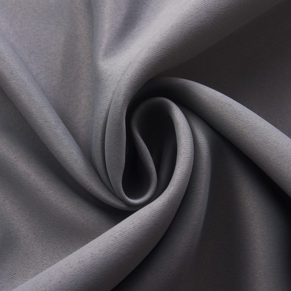 BOVINO Ring Eyelet / Hook Blackout Curtain UV Protection Curtain Grommet Top French Pleat Hook Ring - Dark Grey