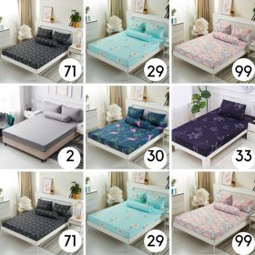 Single Size Waterproof Mattress Protector Fitted Bedsheet - Image 4