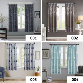 (Ready Stock) Hook Type Modern Curtain Semi Blackout Door Curtain - 019 - Image 8