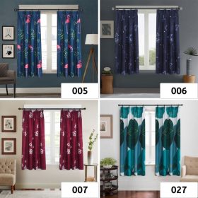 (Ready Stock) Hook Type Modern Curtain Semi Blackout Door Curtain - 019 - Image 10