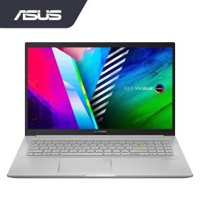 ASUS Vivobook 15 OLED K513E-AL13125WS (I3-1125G4, 4GB, 512GB SSD, Intel UHD, 15.6" FHD OLED, W11, H&S) - Silver - Image 1